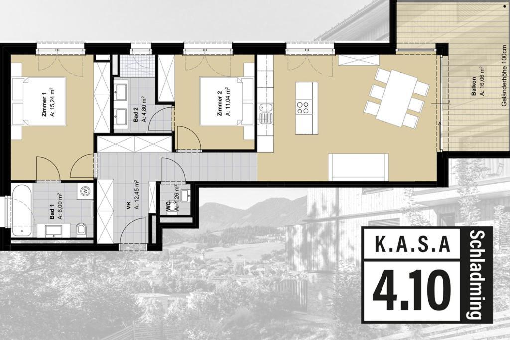 Apartamento Kasa 4.10A Schladming Exterior foto
